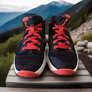 Nike Kids Sneakers Black and Red